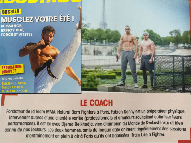 Scan provenant d'un magazine Karaté Bushido